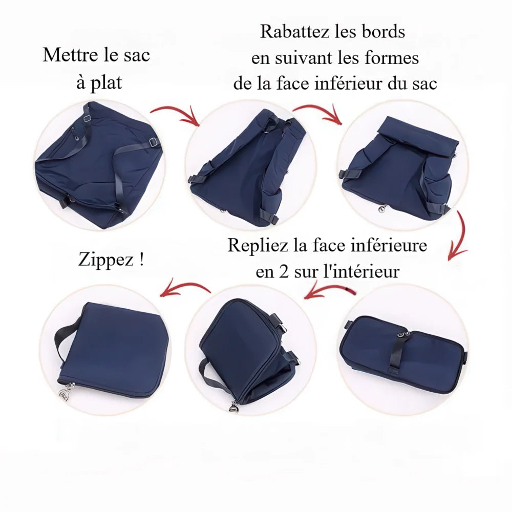 Sac à Dos à Cordon Femme