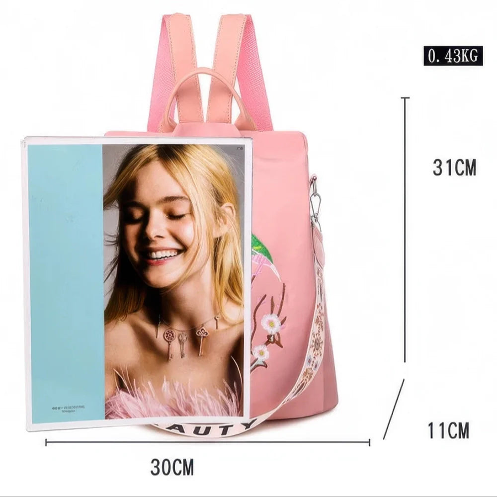 Sac à Dos brodé Femme