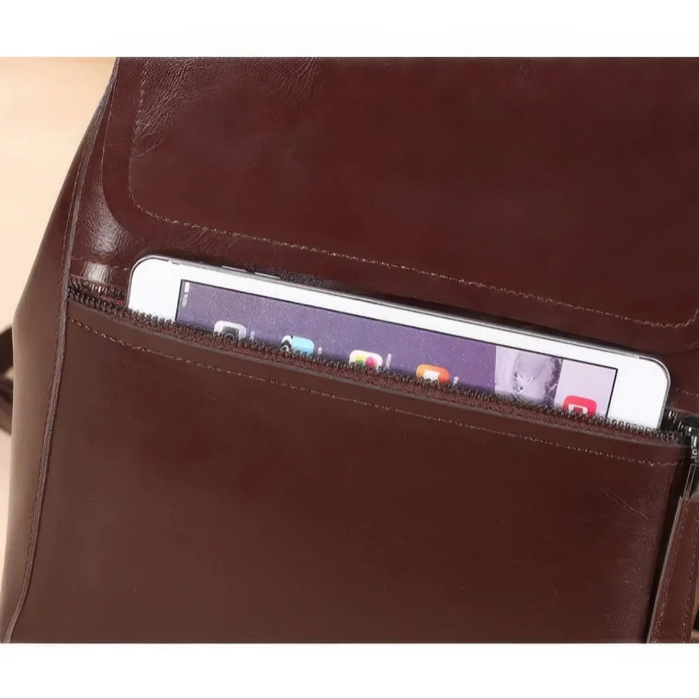 Sac à Dos Marron Femme