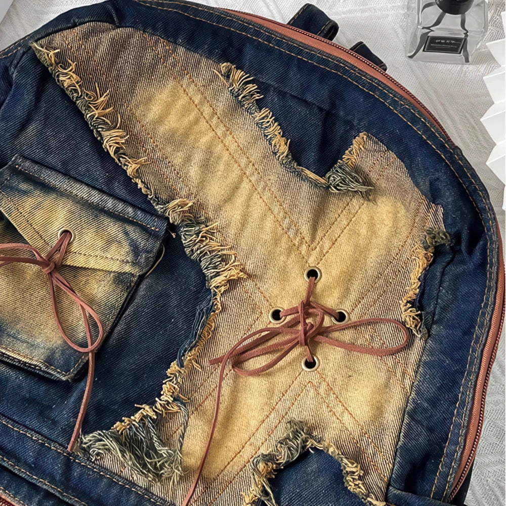 Sac à Dos Patchwork Femme