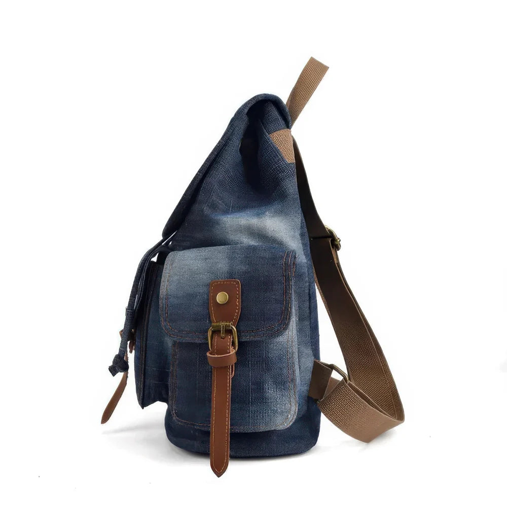 Sac à Dos Style Délavé Femme